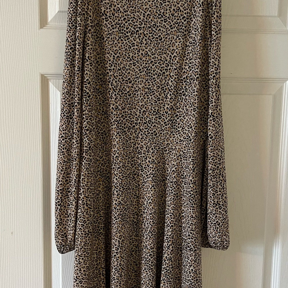 Banana Republic Animal Print Mini Dress